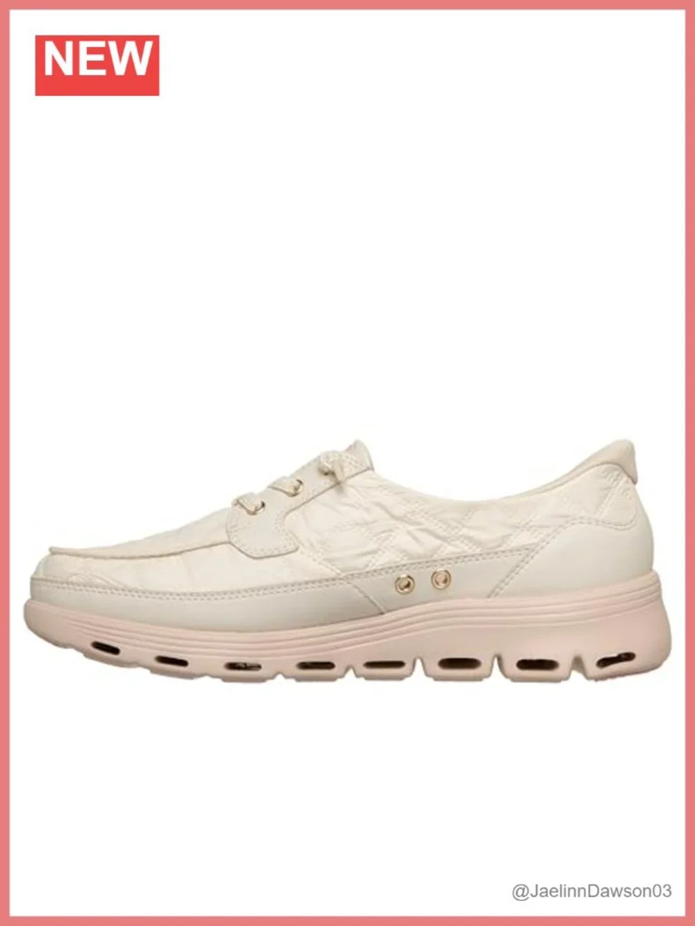 Skechers Glide-Step Serene Boat Shoes with Contour Foam Washable Slip-On